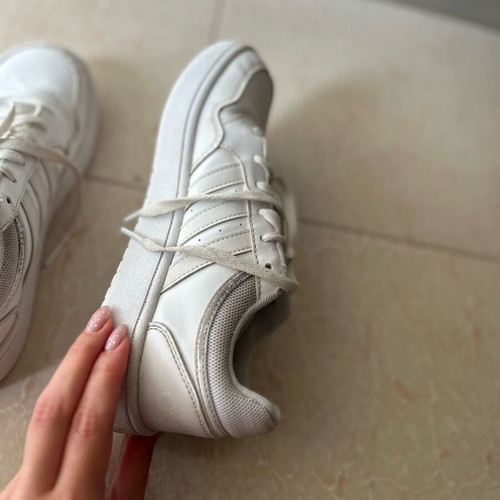 Adidas Hoops sneakers size 38 used, white