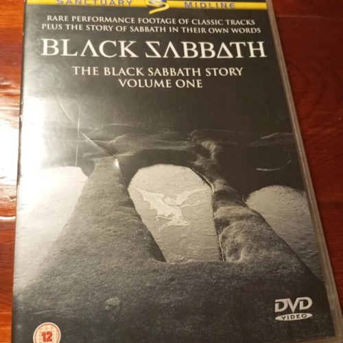 The Black Sabbath Story Volume 1 DVD like new