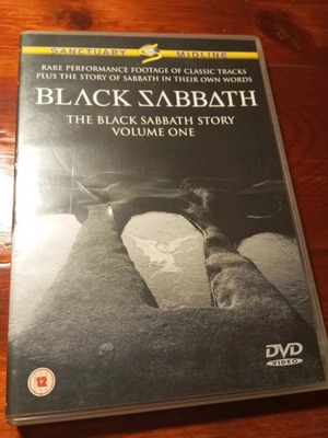 The Black Sabbath Story Volume 1 DVD like new