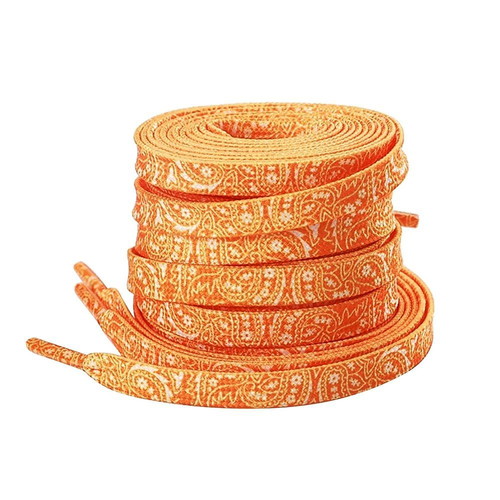 Bandana Shoelaces Orange new, polyester, 120 cm