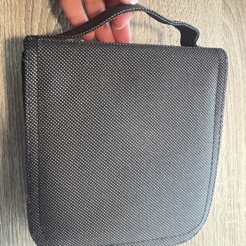 Lacoste travel toiletry bag like new, grey