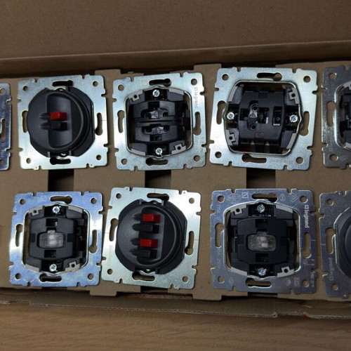 Legrand speaker sockets and switches set of 9 new