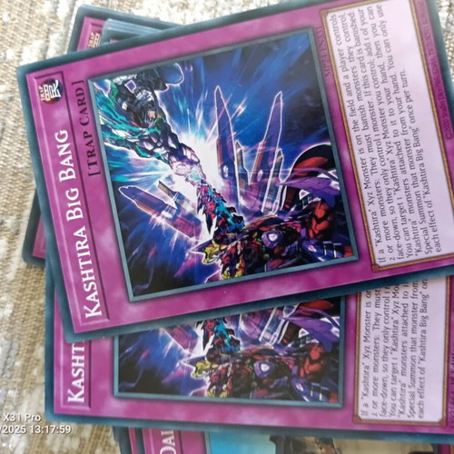 Yu-Gi-Oh Kashtira Big Bang card like new, 25th Anniversary Tin