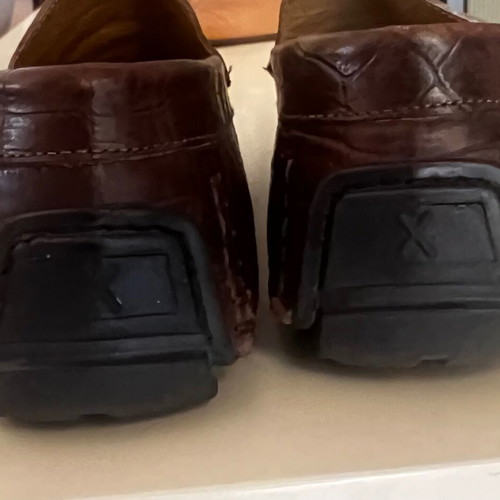 Petridis leather shoes used, Italian, brown, size 42