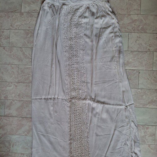 Primark long skirt like new, white, size M 38 10