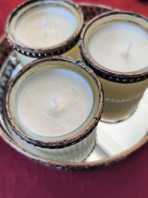 Cherry Scented Candle Set unused