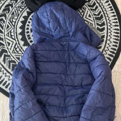 Attrattivo puffer jacket like new, gray and blue, size S