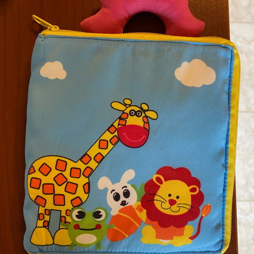 Fabric baby book new 18x18 cm