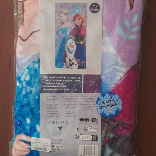 Frozen children's beach towel new 70x140 cm
