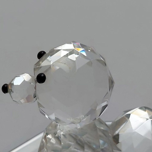 Glass decorative dog figurine A1741
