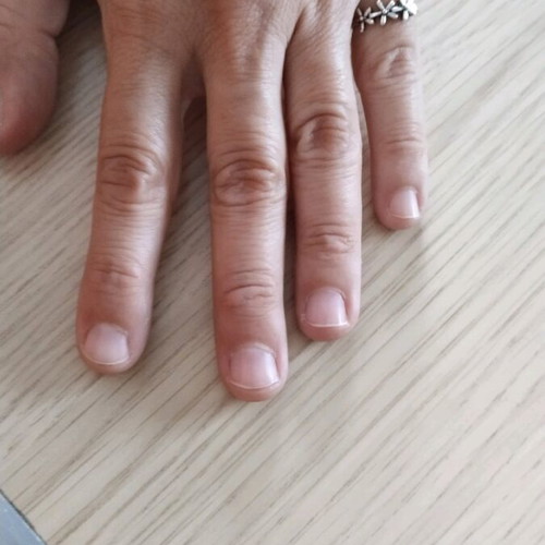 Zinc alloy ring new, size 5 for pinky finger