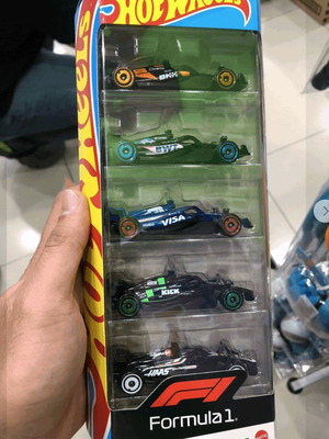 Hot Wheels Formula 1 pack of 5 new sealed sets