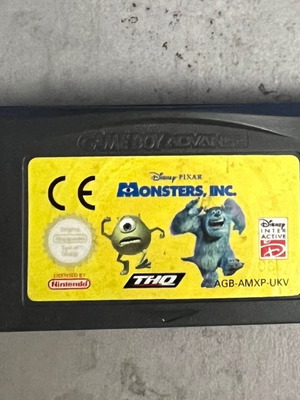 Monsters, Inc. Nintendo Game Boy Advance μεταχειρισμένο χωρίς κουτί