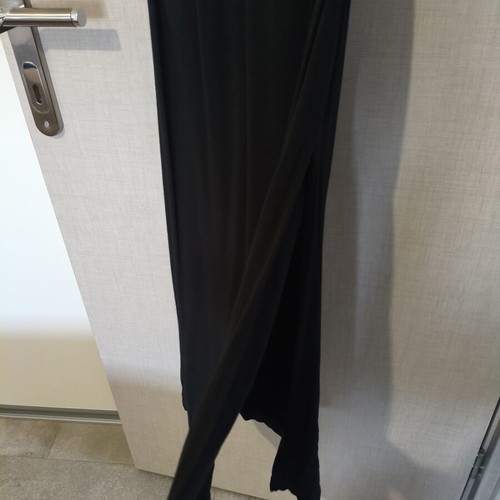 Maxi black summer dress Reina Clothes like new, stretchy mako fabric
