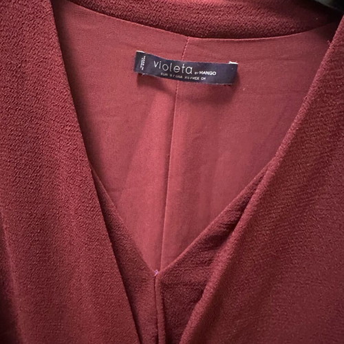 Violeta Mango dress like new, red, size S to M