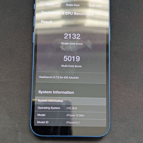 Apple iPhone 12 mini, blue, 128GB, 12MP camera