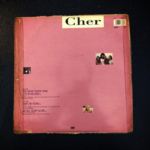 Cher The Shoop Shoop Song 12'' Maxi Vinyl Single used, pop