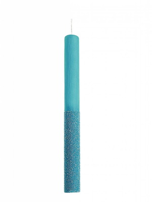 Round scented scratch candle with sand new