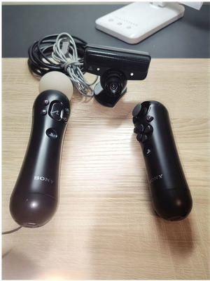 PlayStation 3 Motion Controllers με Original Camera, Spell Book και 3 Παιχνίδια σαν καινούργια