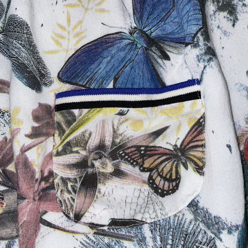 Attrattivo dress L with tropical floral print, like new