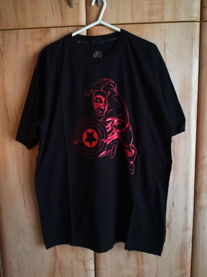 Marvel Captain America men's T-shirt New Era cotton XL new