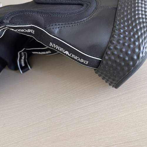 Emporio Armani boots like new, women's size 37, black