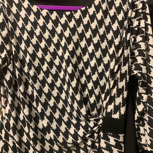 Black and white dress XL like new