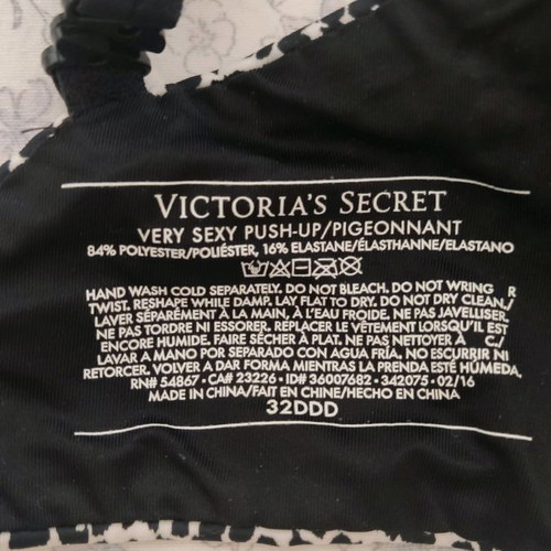 Victoria's Secret bra 75D very sexy push up new