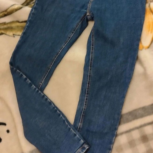 Pink Woman Slim Fit Jeans like new, size S 36 8, blue