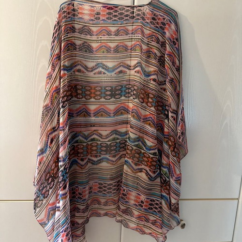 Pink Woman kimono size M, loose fit, suitable for summer