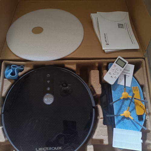 Liectroux Robot Vacuum C30B with Wi-Fi, 4000 Pa suction