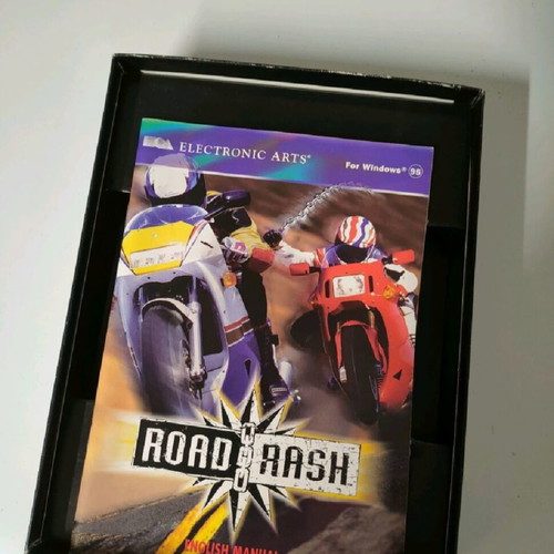 Road Rash EA Classics PC game used, big box English Windows