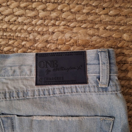 One Teaspoon women's denim shorts like new, size 29, blue turquoise