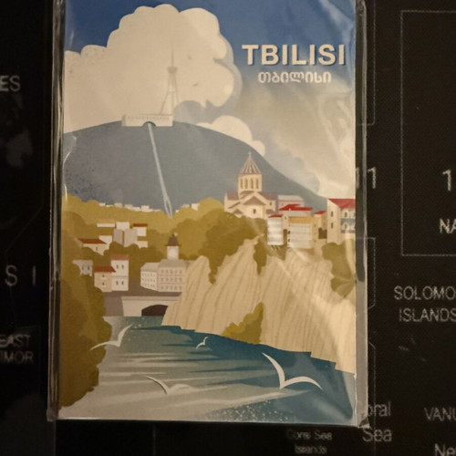 Tbilisi souvenir magnet new, unused