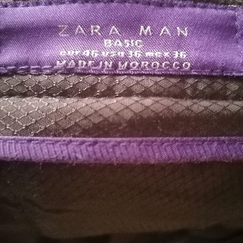 Zara man men's jeans-style pants used, dark gray