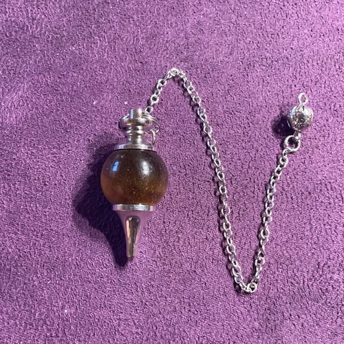 Tiger's Eye Authentic Stone Pendulum