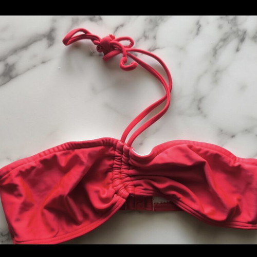 Panos Emporio bikini top Small red like new