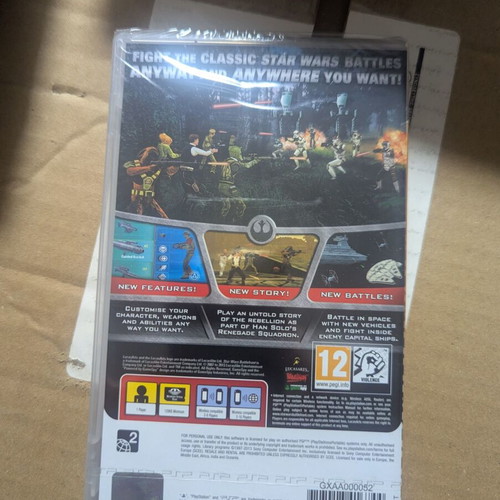 Star Wars Battlefront Renegade Squadron Essentials Sony PSP new
