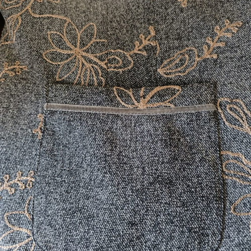 Vintage women's jacket used Gianni Rodini gray L-XL