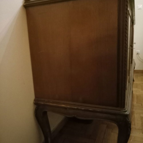 Marquetry buffet from the 1950s used, good condition