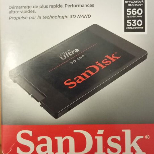 SanDisk Ultra 3D SSD 500GB new