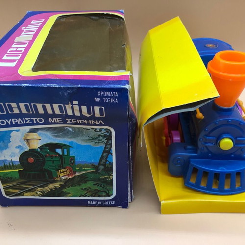 Anco Toys wind-up train 1980 like new