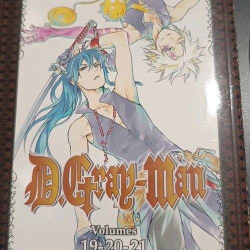 D.Gray-Man volumes 19-21 used, English