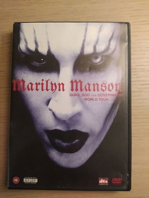 Marilyn Manson Guns, God and Government World Tour DVD σαν καινούργιο