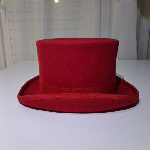 Semi-High Hard Hat red, like new