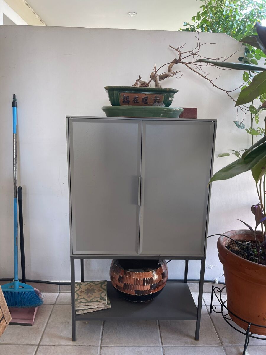 TULLSTORP IKEA cabinet like new, steel… - € 100,00 - Vendora.cy