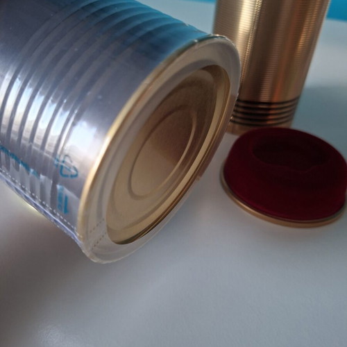 Jean Paul Gaultier empty metal storage tins Le Male