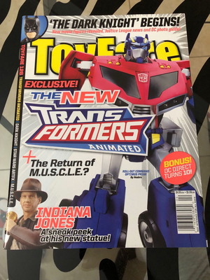 TOYFARE MAGAZINE 128 NM/M TRANSFORMERS COVER