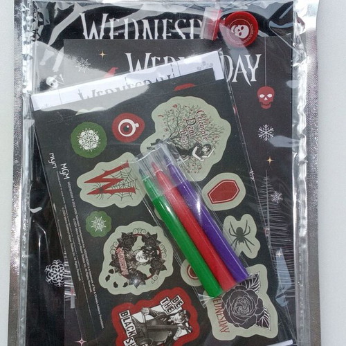 Wednesday Christmas Activity Fun Set new