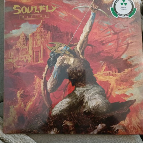Soulfly Ritual grey limited edition vinyl new